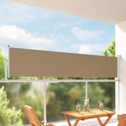 Auvent latéral 100 x 300 cm 100% polyester fer acier 637085637085