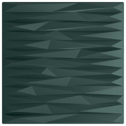 Panneaux muraux 24 pcs Vert Pierre 50 x 50 cm Mousse XPS 637093637093