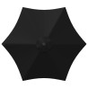 Parasol de jardin avec base 300 x 300 cm Polyester 637099637099