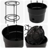 Cultivateur de Tomates Noir Ø 32 x 127 cm PP 637108637108