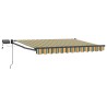 Store rétractable manuel avec LEDs 3 x 2,5 m 637121637121