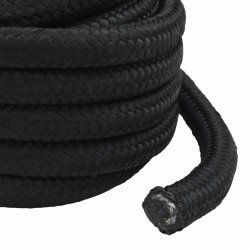 Corde de bateau 50 m 3 Noir PP 637134637134