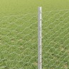Clôture hexagonale avec poteau 10 x 0,8 m Acier galvanisé 637137637137