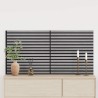 Panneaux muraux 2 pcs Gris 60,5 x 60 cm 637141637141