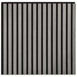 Panneaux muraux 2 pcs Gris 60,5 x 60 cm 637141637141