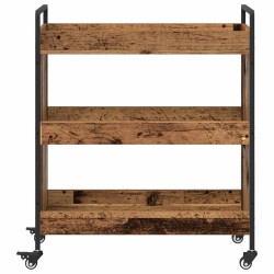 Chariot de cuisine Bois ancien 70 x 30 x 82 cm 637206637206