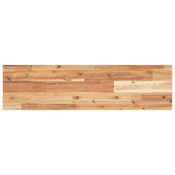 Dessus de table rectangulaire 80x20x2 cm bois massif d'acacia 637210637210