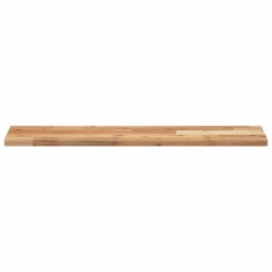 Dessus de table rectangulaire 80x20x2 cm bois massif d'acacia 637210637210