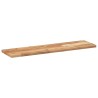 Dessus de table rectangulaire 80x20x2 cm bois massif d'acacia 637210637210