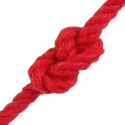Corde Rouge 0,8 x 0,8 x 25000 cm Coton 637217637217