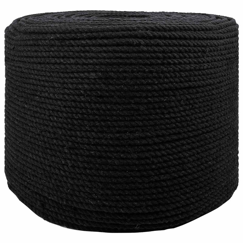 Corde Noir 0,8 x 0,8 x 25000 cm Coton 637218637218