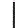 Corde Noir 0,6 x 0,6 x 50000 cm Coton 637219637219