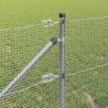 Clôture en fil soudé avec pointes 10 x 0,6 m Acier galvanisé 637231637231