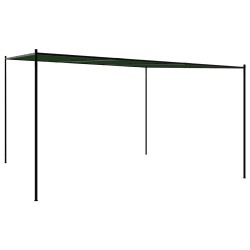 Pavillon 4 x 3,98 x 2,67 m Vert Polyester et Acier 637234637234