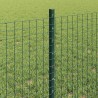 Clôture en fil soudé avec poteaux 25 x 0,6 m Vert Maille 637238637238