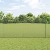 Clôture en fil soudé avec poteaux 10 x 1,5 m Acier galvanisé 637239637239