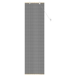 Store enrouleur Gris 40 x 220 cm Bambou 637242637242