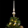 Sapin de Noël artificiel articulé 150 LED et boules 120 cm 637252637252