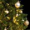 Sapin de Noël artificiel articulé 150 LED et boules 120 cm 637252637252