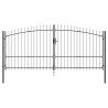 Porte Double Woerden Gris 400 x 224,5 cm Acier 637268637268