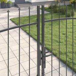 Porte Double Woerden Gris 400 x 224,5 cm Acier 637268637268
