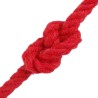 Corde Rouge 0,8 x 0,8 x 5000 cm Coton 637283637283