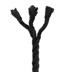 Corde Noir 0,8 x 0,8 x 5000 cm Coton 637290637290