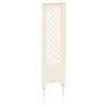 Trellis avec pique Blanc 43 x 6 x 165 cm PP 637312637312