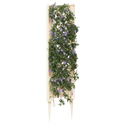 Trellis avec pique Blanc 43 x 6 x 165 cm PP 637312637312