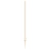 Trellis avec pique Blanc 43 x 6 x 165 cm PP 637312637312