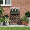 Trellis de jardin vertical Gris 48 x 30 x 70,5 cm 637313637313