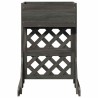 Trellis de jardin vertical Gris 48 x 30 x 70,5 cm 637313637313