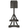 Trellis de jardin vertical Gris 48 x 30 x 70,5 cm 637313637313