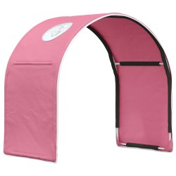Tunnel de lit 2 pcs Rose 211 x 52,5 x 2 cm Polyester 637314637314