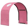 Tunnel de lit 2 pcs Rose 211 x 52,5 x 2 cm Polyester 637314637314