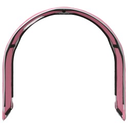 Tunnel de lit 2 pcs Rose 211 x 52,5 x 2 cm Polyester 637314637314