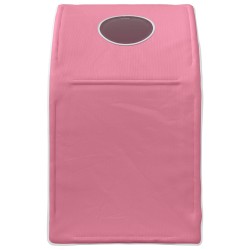 Tunnel de lit 2 pcs Rose 211 x 52,5 x 2 cm Polyester 637314637314