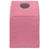 Tunnel de lit 2 pcs Rose 211 x 52,5 x 2 cm Polyester 637314637314