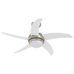 Ventilateur de plafond avec lumière et télécommande Ø 110 cm 637319637319