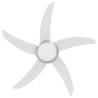 Ventilateur de plafond avec lumière et télécommande Ø 110 cm 637319637319