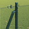 Clôture en fil soudé avec base en béton 50 x 1,2 m Vert Maille 637334637334