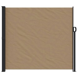 Auvent latéral rétractable taupe 180x300 cm 637340637340