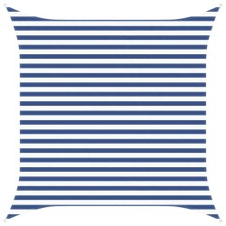 Voile d'ombre Bleu et Blanc 3 x 3 m 100 % polyester Oxford 637344637344
