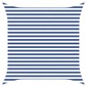 Voile d'ombre Bleu et Blanc 3 x 3 m 100 % polyester Oxford 637344637344