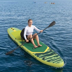 Planche de SUP avec siège 2-en-1 POSEIDON 366 x 81 x 15 cm Vert 637379637379