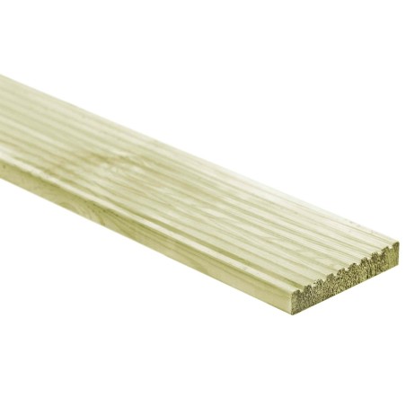 Planche de terrasse 8 pcs Imprégné vert 1,16 m² 637395637395