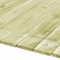 Planche de terrasse 8 pcs Imprégné vert 1,16 m² 637395637395