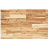 Dessus de table rectangulaire 60x50x4 cm bois massif d'acacia 637415637415