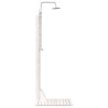 Douche d'extérieur 223 cm Blanc 637431637431