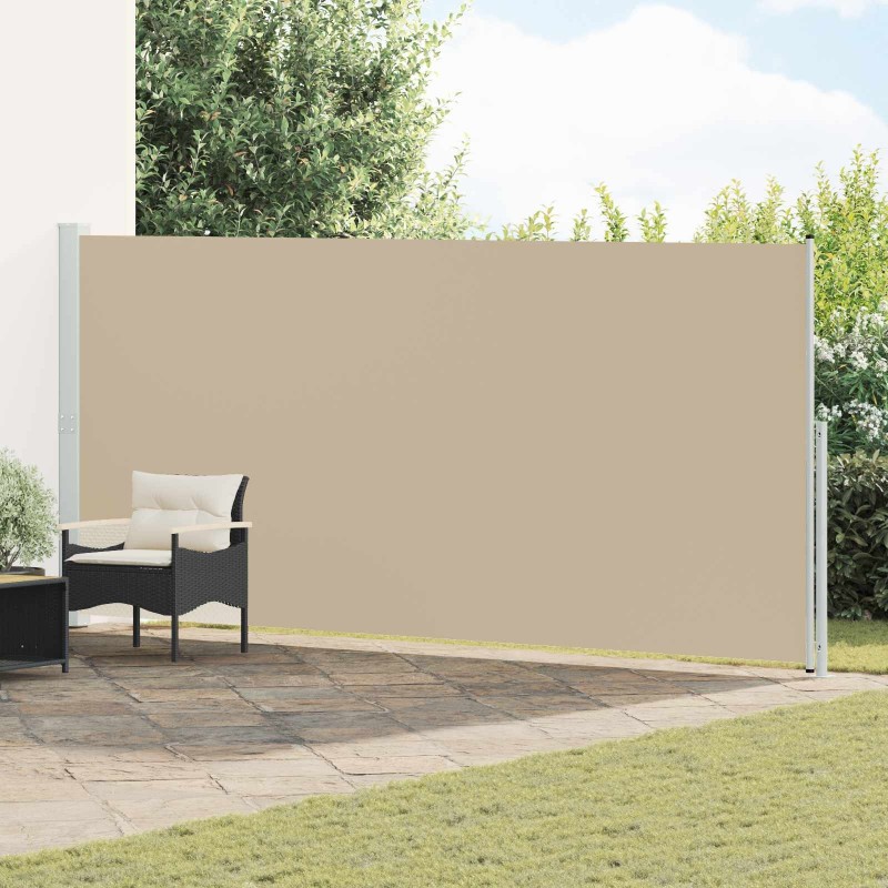 Store latéral rétractable 180 x 500 cm 100% polyester fer acier 637457637457